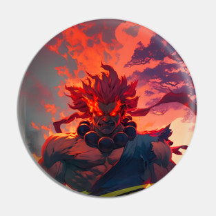 Akuma Street Fighter Pin