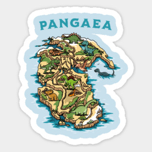 Pangaea Sticker
