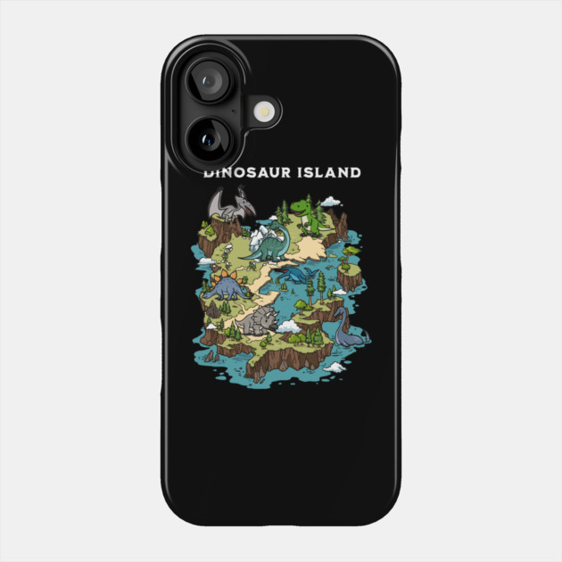 Dinosaur Island Phone Case by GoshWow®