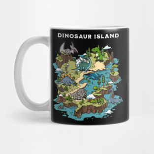 Dinosaur Island Mug