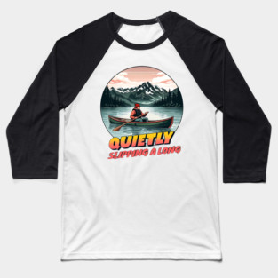 Canoeing Baseball T-Shirt