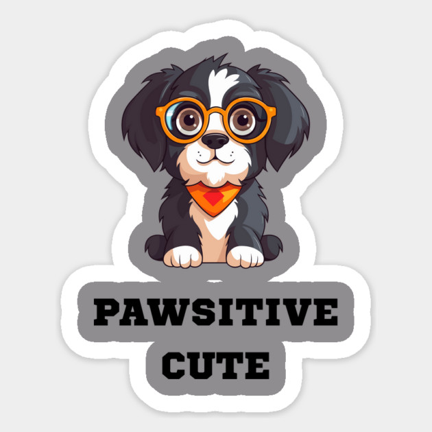 Pawsitive Cute Sticker by Oscar's Store 1