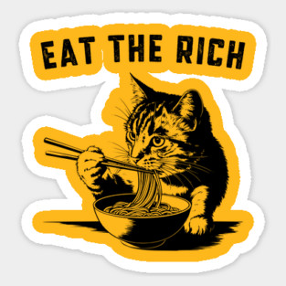 Eat-The-Rich Sticker