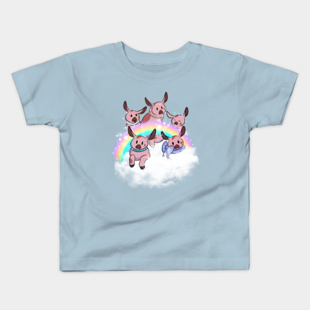 Peony's Favorite Kids T-Shirt by DeguArts