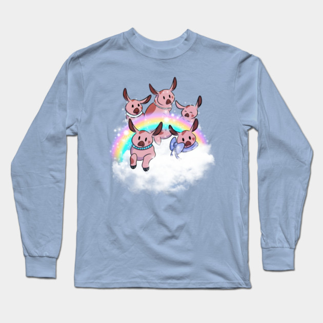 Peony's Favorite Long Sleeve T-Shirt by DeguArts