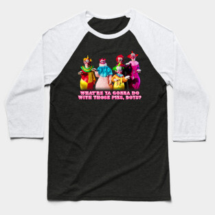 Killer Klown Pies Baseball T-Shirt