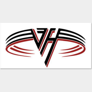 Van Halen vintage logo Posters and Art