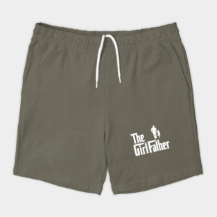 Girl Dad The Girlfather New Dad Fathers Day Shorts