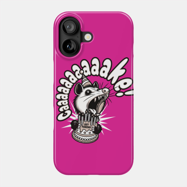 Possum Birthday Cake Phone Case by Kevin's Store 2