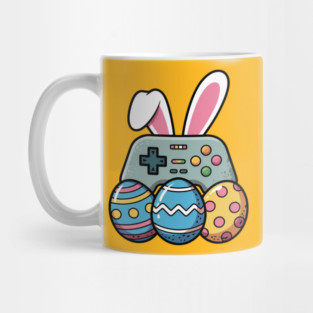 Easter Video Game Bunny Eggs Gaming Gamer Boys Men Teen Kids Mug