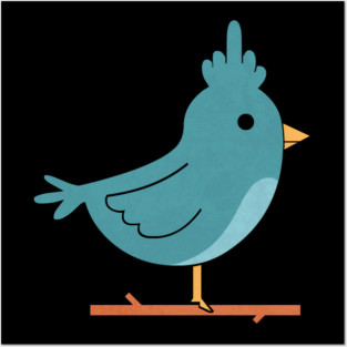 Flip The Bird Posters and Art