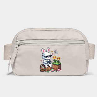 Boys Happy Easter Day Bunny Egg Video Game Kids Mens Gamer Bag