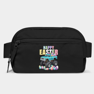 Boys Happy Easter Monster Truck Easter Eggs Toddler Bag