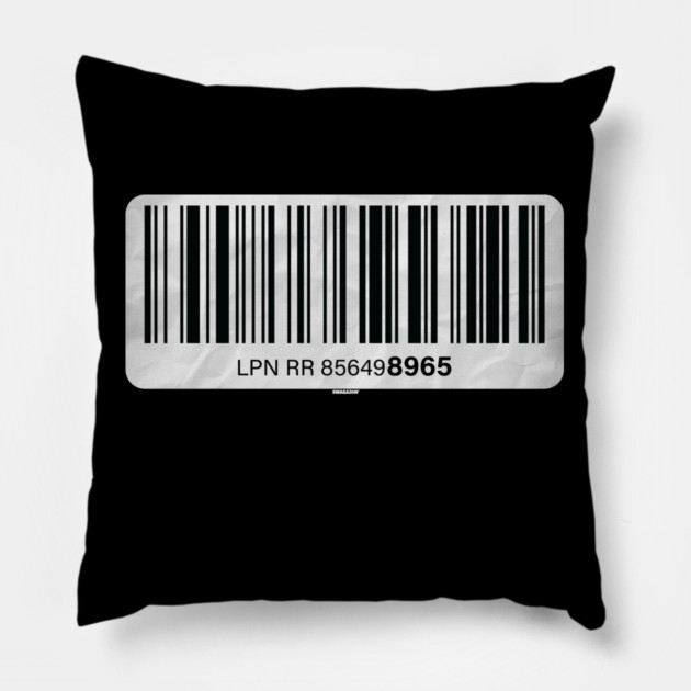 LPN Sticker for Damaged Associates Pillow by belownormal