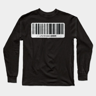 LPN Sticker for Damaged Associates Long Sleeve T-Shirt
