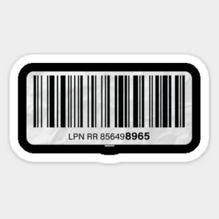 LPN Sticker for Damaged Associates Magnet