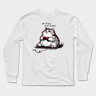 Video Game Chonky Cat Long Sleeve T-Shirt
