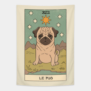Le Pug Tapestry