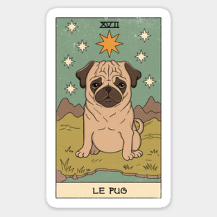Le Pug Sticker