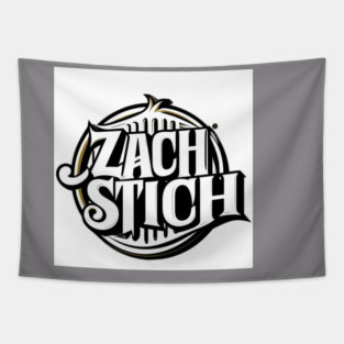 Zach Stich Logo w/ TREX COWBOY Tapestry