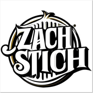 Zach Stich Logo w/ TREX COWBOY Posters and Art