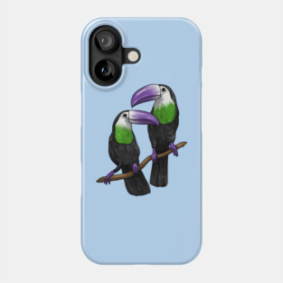 Genderqueer Toucans Phone Case