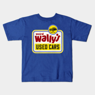 Weird Wally's Used Cars - Lincoln, Nebraska Kids T-Shirt