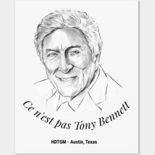 Ce n'est pas Tony Bennett Posters and Art