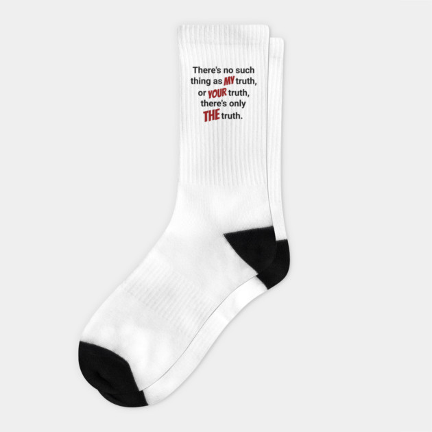 There's only THE Truth! Socks by AWbydesign