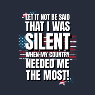 Speak up, Conservatives! T-Shirt