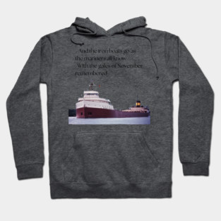 History -- Edmund Fitzgerald Hoodie