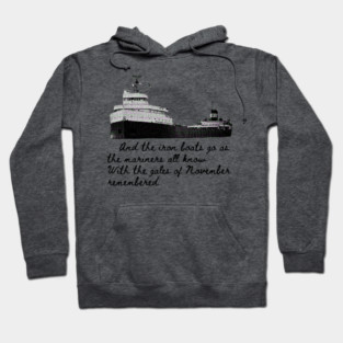 History -- Edmund Fitzgerald Hoodie