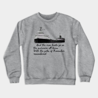 History -- Edmund Fitzgerald Crewneck Sweatshirt