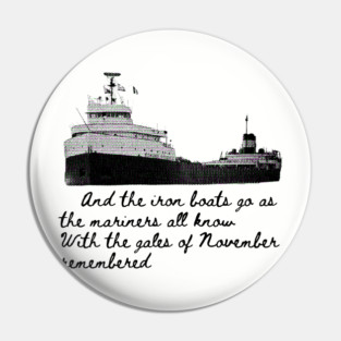 History -- Edmund Fitzgerald Pin