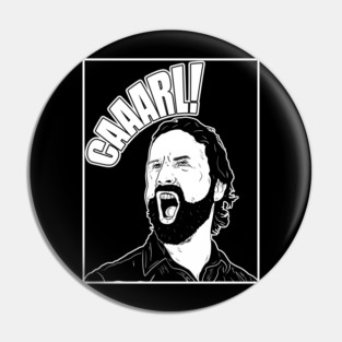 Rick Grimes Shouting Carl Pin