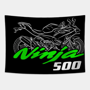 Kawasaki Ninja 500 2024-2025 Tapestry