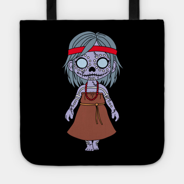Cute Aboriginal Australian Zombie Tote by H. R. Sinclair