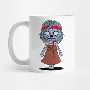 Cute Aboriginal Australian Zombie Mug