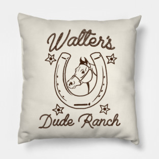 Walter's Dude Ranch - Stanley Spadowski UHF Pillow