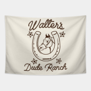 Walter's Dude Ranch - Stanley Spadowski UHF Tapestry