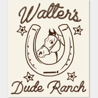 Walter's Dude Ranch - Stanley Spadowski UHF Posters and Art