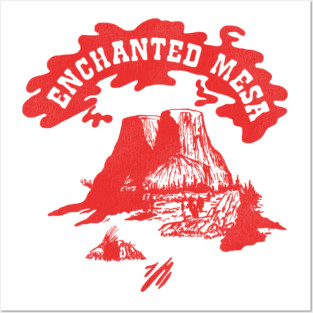 Enchanted Mesa - Stanley Spadowski UHF Posters and Art