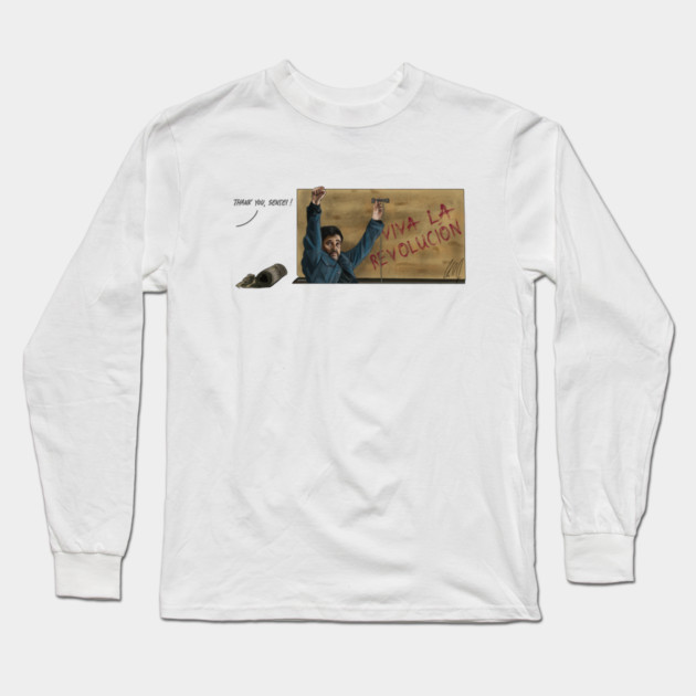 One Battle After Another: VIVA LA REVOLUCIÓN Long Sleeve T-Shirt by 51Deesigns