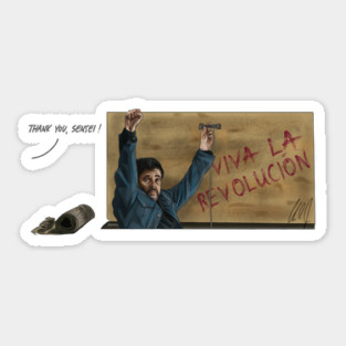 One Battle After Another: VIVA LA REVOLUCIÓN Sticker