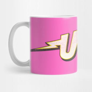 UHF Distressed Lightning Sign Mug