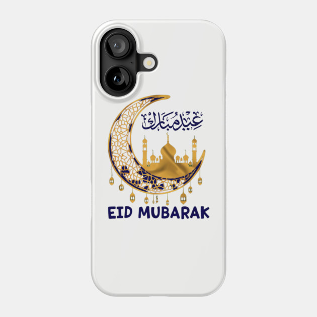 Eid Mubarak, Eid Kids Clothes for Muslim Aid Eid al Fitr Phone Case by Creatifly Graphic Tees