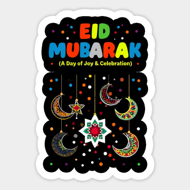 Happy Eid Mubarak for Muslim Kids Eid al Fitr Magnet by Creatifly Graphic Tees