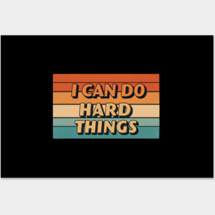 Hard Things Tee -  Do Hard, Get Done (Maybe Cry) Posters and Art