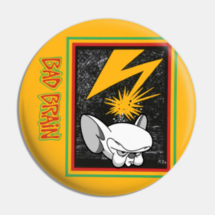 Bad Brain Pin