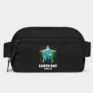 Earth Day 2025 Restore Earth Sea Turtle Art Save the Planet Bag